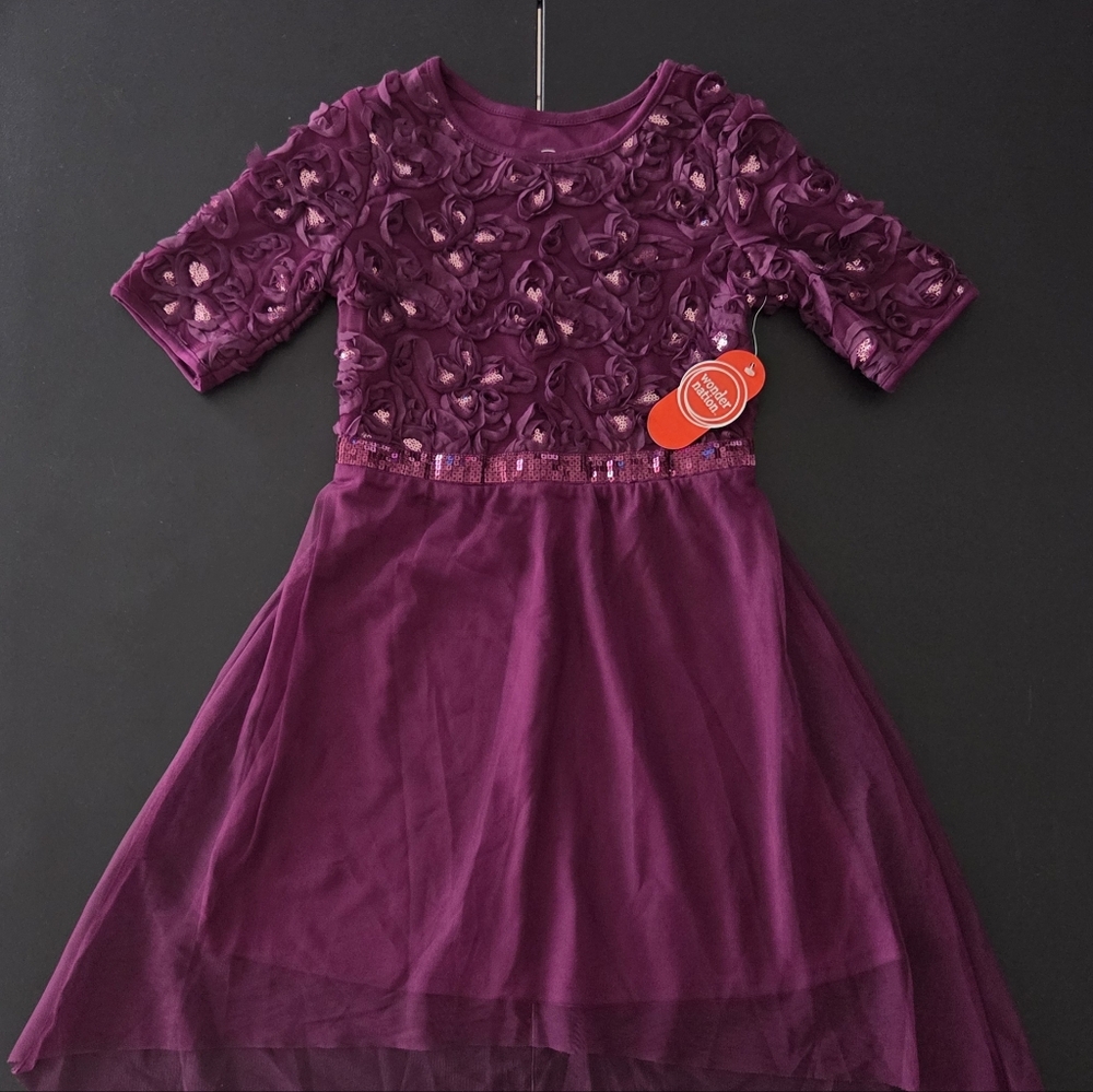 Wonder Nation Hi-Lo Dress - Size M (7-8)